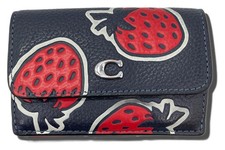 COACH Tri-fold Wallet Authentic Women 5727