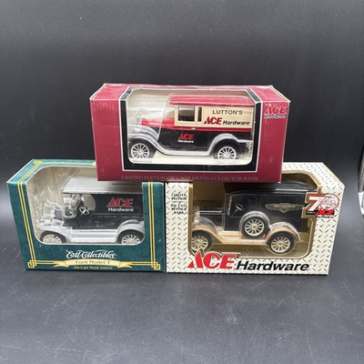 #ad Ertl ACE Hardware Ford Model T Banks Lot Luton’s 70th Anniversary Forest Grove $99.95