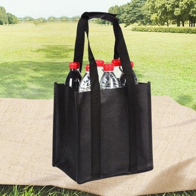 Wein Einkaufstasche Einkaufstasche 6 Flaschen Weintasche Tasche für Weinliebhaber Camping