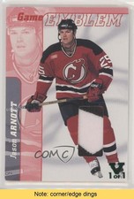 2000-01 ITG Be A Player Signature Series Game Jersey 1/1 Jason Arnott READ 1j8