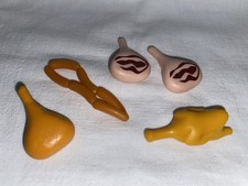 Playmobil Viande Jambons Saucisses Poulet Etal Boucher Magasin Cuisine