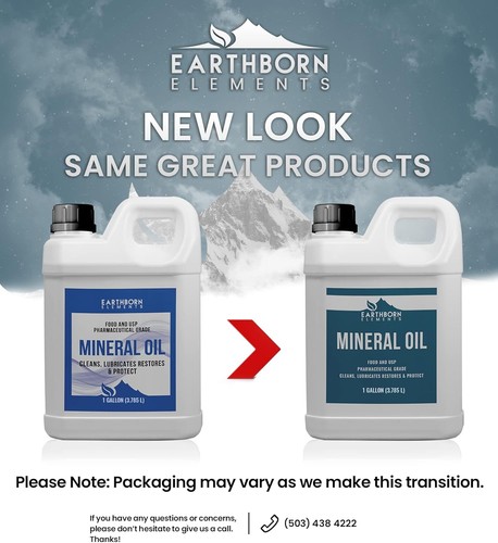 Food Grade Mineral Oil - 1 Gallon, Pure & Clear, Safe for Food Contact - Picture 6 of 7