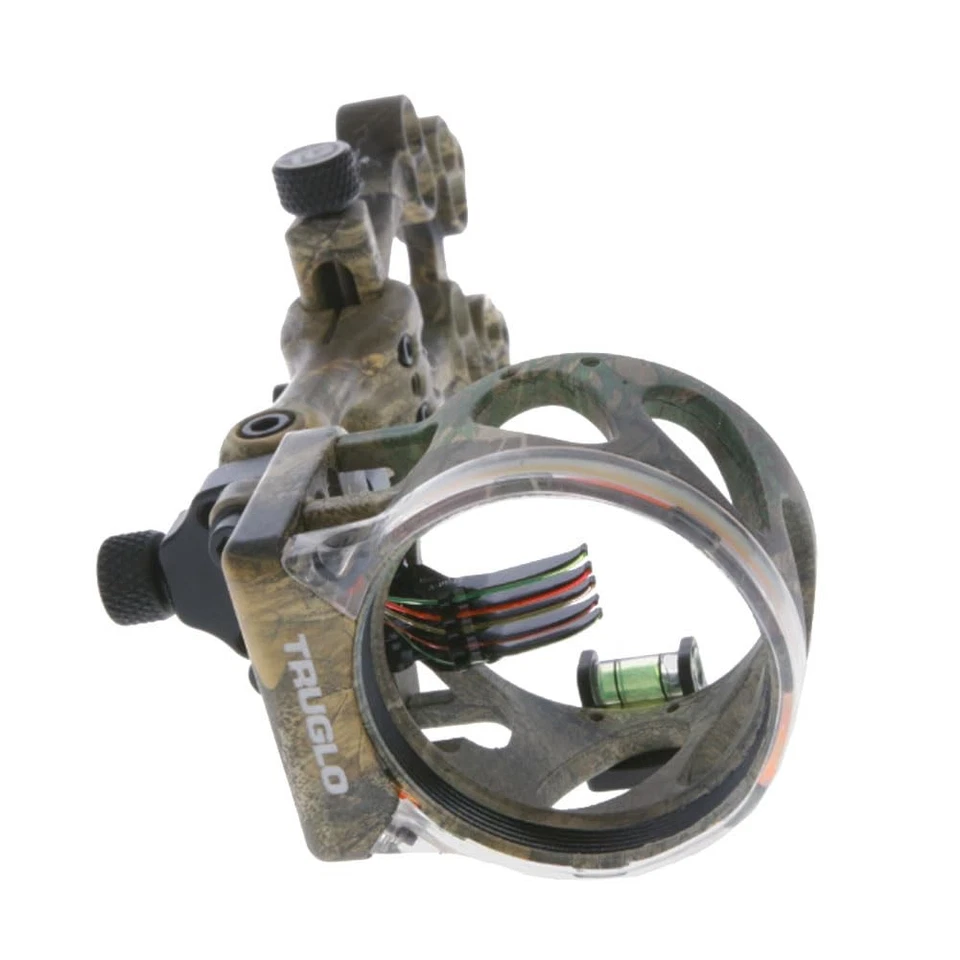 TruGlo VEROS 5 pines duradero ultrabrillante ligero microajustable tiro con arco... Foto 4 de 4