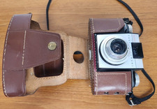 Kodak Pony II 35mm Camera Vintage With Case Tested