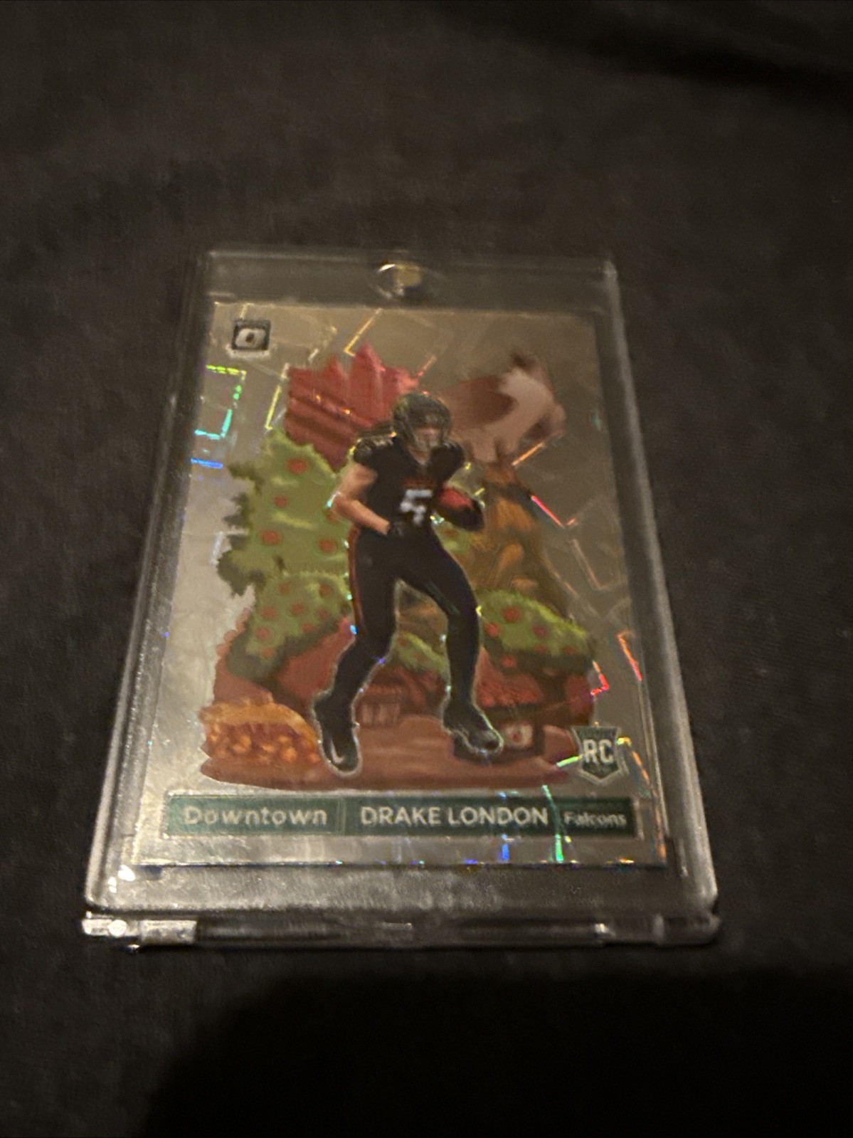 2022 Panini Donruss - Downtown! Drake London #DT-DL (RC)
