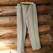 Harve Benard Sport Vintage Wool Blend High Waist Lined Classic Trousers Size 12