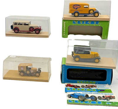 ELIGOR 1/43 DIECAST CAR LOT OF 4 NIB Less than $6  Each Lot # 8