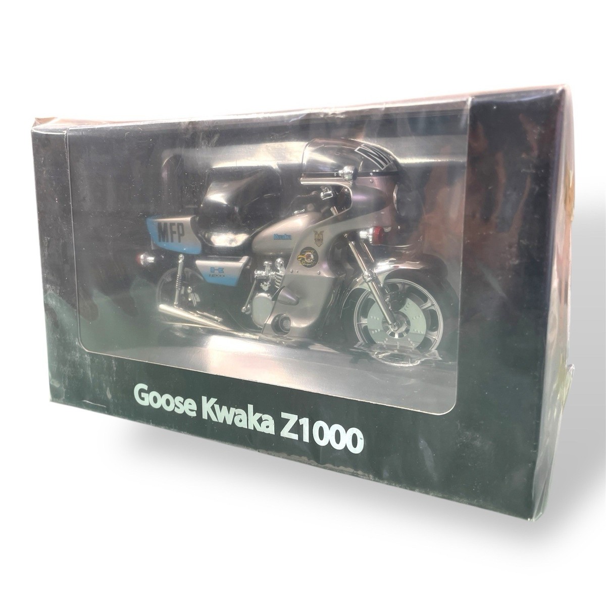ACE 1/18 MAD MAX MOVIE GOOSE KWAKA KZ1000 MFP POLICE MOTORCYCLE