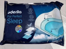 DERILA Perfect Sleep Memory Foam Cervical Pillow, Size 50x30x10cm. Sealed New