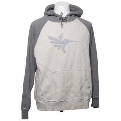 J.America, Kapuzenpullover, Größe: M, Grau/Beige, Baumwolle/Polyester #pLa