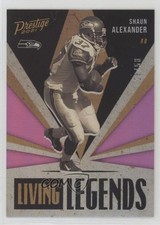 2021 Panini Prestige Living Legends Xtra Points Pink 28/50 Shaun Alexander 1e15