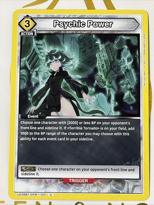 #ad #ad Union Arena Psychic Power UE06BT: One Punch Man $1.99