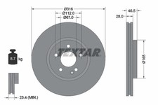 Disque de frein Mercedes CLASSE E