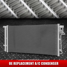 For 20-24 Hyundai Sonata Hybrid Factory Style Aluminum A/C AC Condenser Assembly
