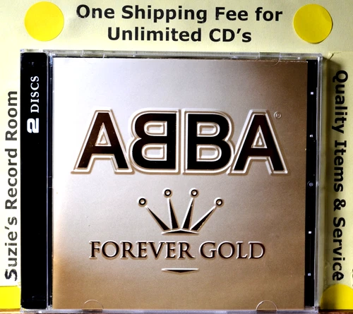 2-CD Abba Forever Gold HITS Best of -Fernando -Dancing Queen -Waterloo -COUPONS!