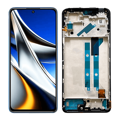 Original Ecran LCD Complet Sans Chassis Noir Pour Xiaomi Poco X4 Pro 5G