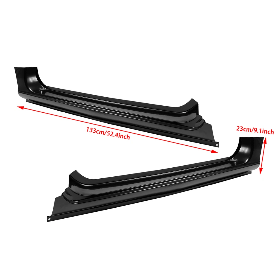 Rocker Panels For 94-2002 Dodge Ram 1500 2500 3500 Full Size Pickup Standard Cab Foto 3 de 4