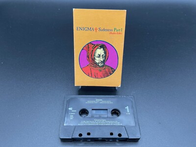 ENIGMA SADNESS PART 1 CASSETTE TAPE SINGLE VIRGIN RECORDS