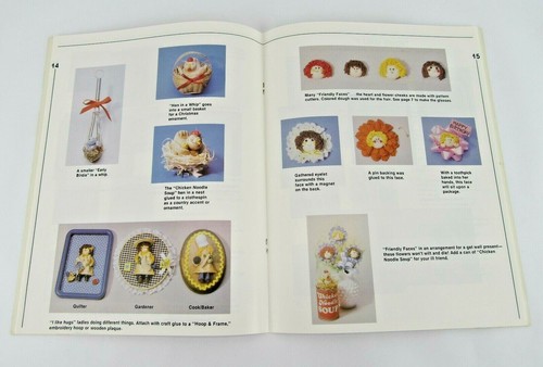 DECORATIVE DOUGH Design Pattern Book by Paulette Jarvey (1984) Hot Off The Press - Picture 2 of 3