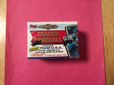 1992 TOPPS TRADED BASEBALL SET:20 SET LOT