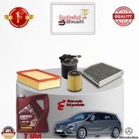 Inspektionskit Filter + ÖL Mercedes B Klasse 180 CDI 1.8 W246 80KW Von 2011->