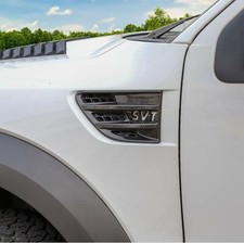 09-14 Ford F150 Raptor SVT Moldeado Fibra de Carbono Guardabarros Lateral Ventilación Tapicería Cubiertas