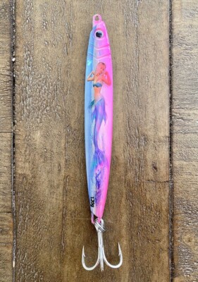 Glow Mermaid  Fish JIG-120gms Casting/Swimming-Salt water Tuna,Yellowtail , Mahi