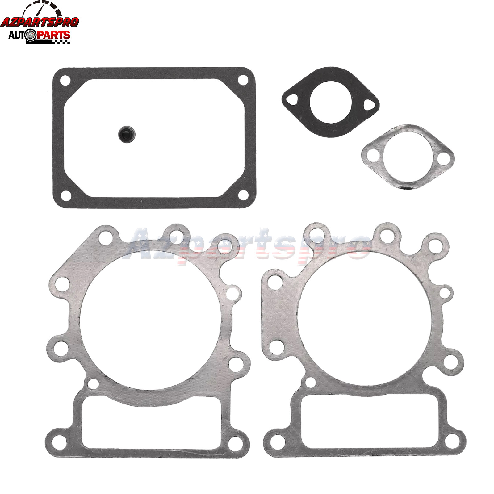 For B&S 17.5-21hp Cylinder Head Valve Gas 690190 794152 Kit Engine