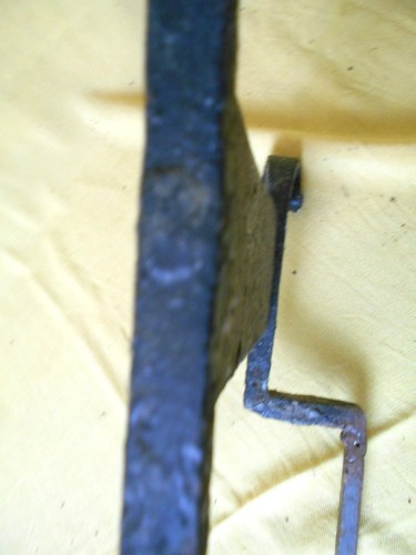 RARE PAIR OF 18th CENTURY WROUGHT IRON BOOTSCRAPERS - Picture 7 of 9
