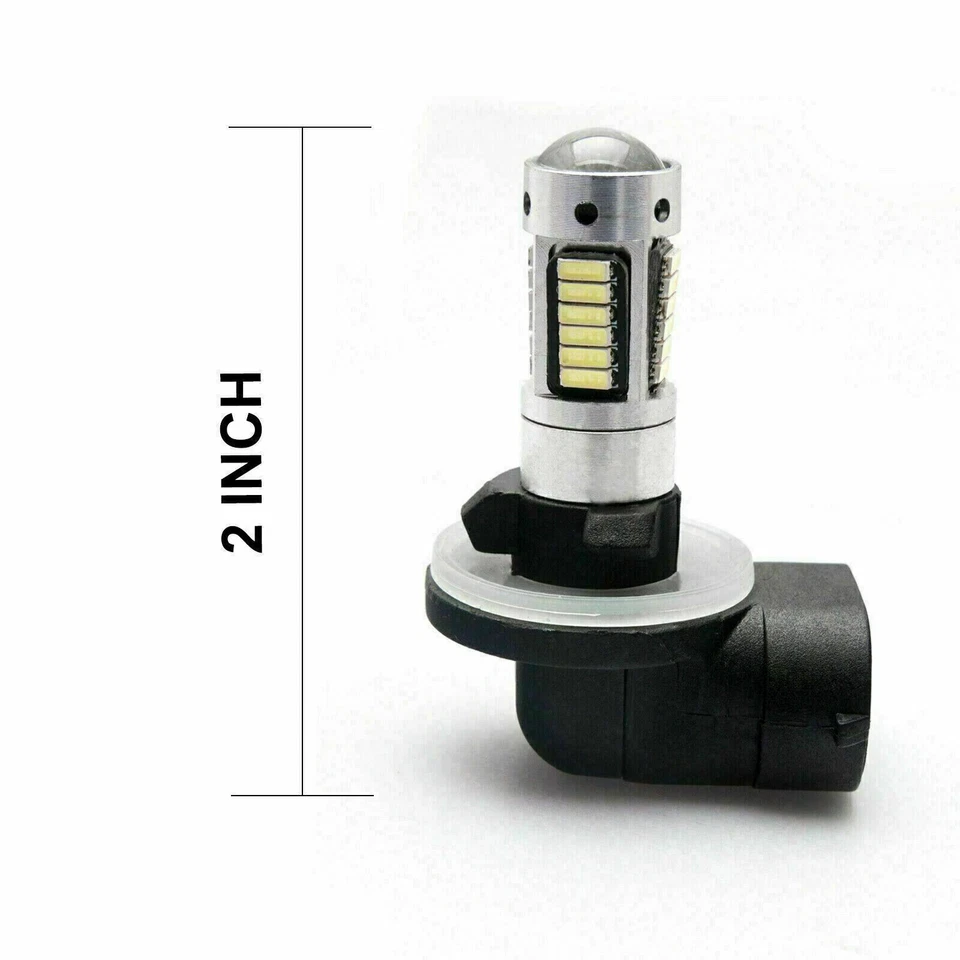 Lâmpadas LED xenônio branco 881 luzes de neblina ponto de passagem para Harley Davidson 2006-2017 - Imagem 3 de 4