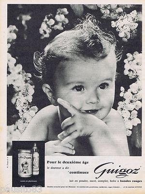 Publicite Advertising 115 1961 Guigoz Lait Bebe 2 Age Ebay Publicite Advertising 115 1961 Guigoz Lait Bebe 2 Age Ebay