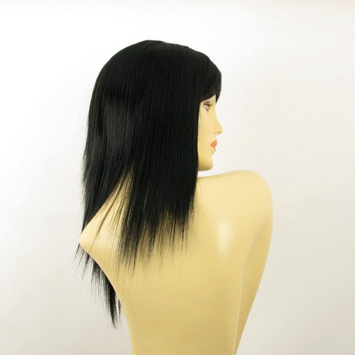 mid length wig for women black ref LAURY 1B PERUK - Picture 7 of 8