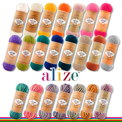 Alize 100 g Superwash Artisan Sockenwolle Sockengarn Strumpfgarn 22 Farben - Bild 1 von 27