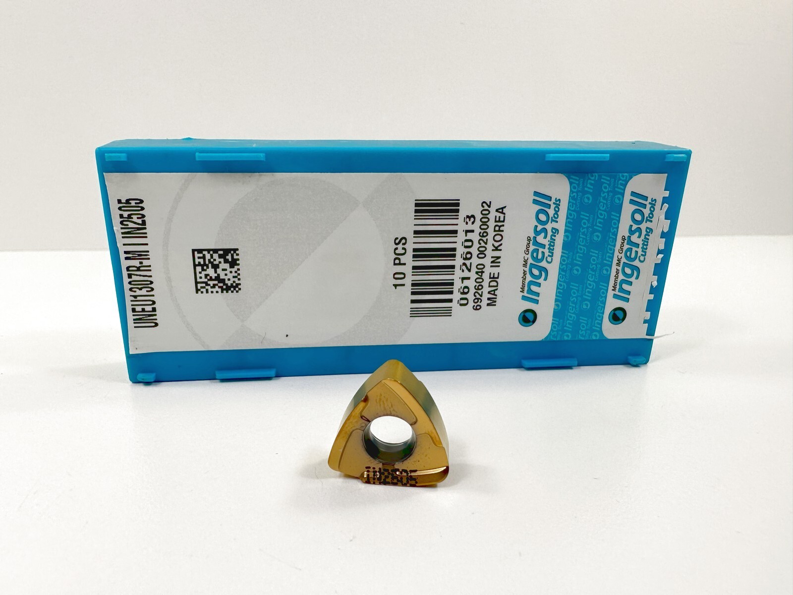 INGERSOLL UNEU1307R-M New Carbide Insert 6126013 Grade IN2505 1pc 