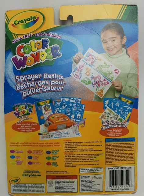 color spray crayola toys