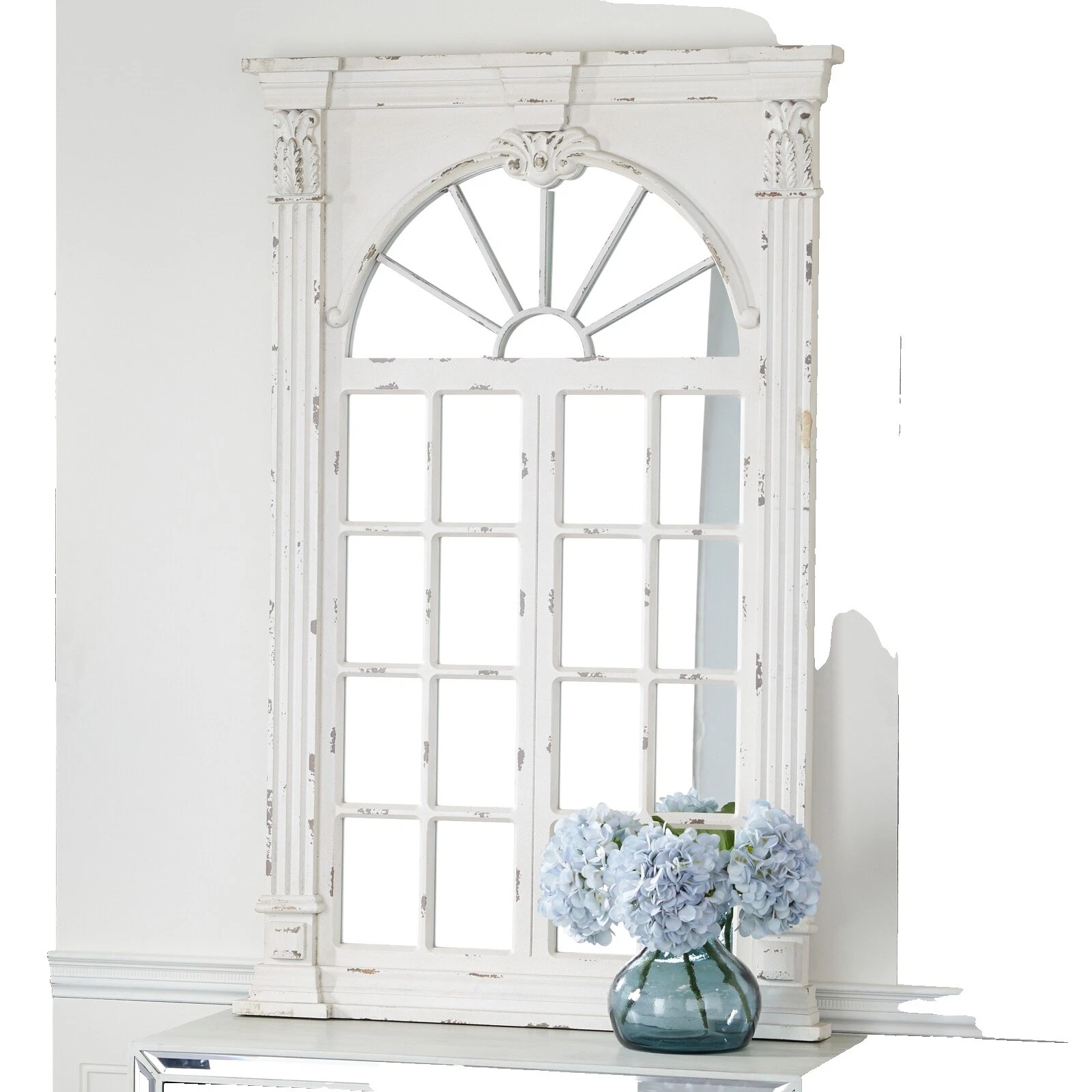 Зеркала для ванной Benzara с деревянной рамой