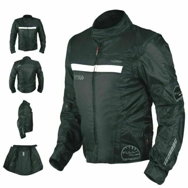 A-Pro Giacca Moto Invernale Impermeabile da Uomo - Nera, Taglia M |  Acquisti Online su eBay