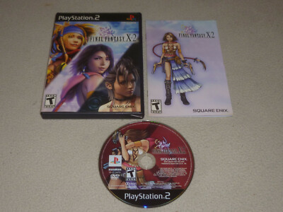 PLAYSTATION 2 PS2 GAME FINAL FANTASY X-2 COMPLETE W CASE & MANUAL