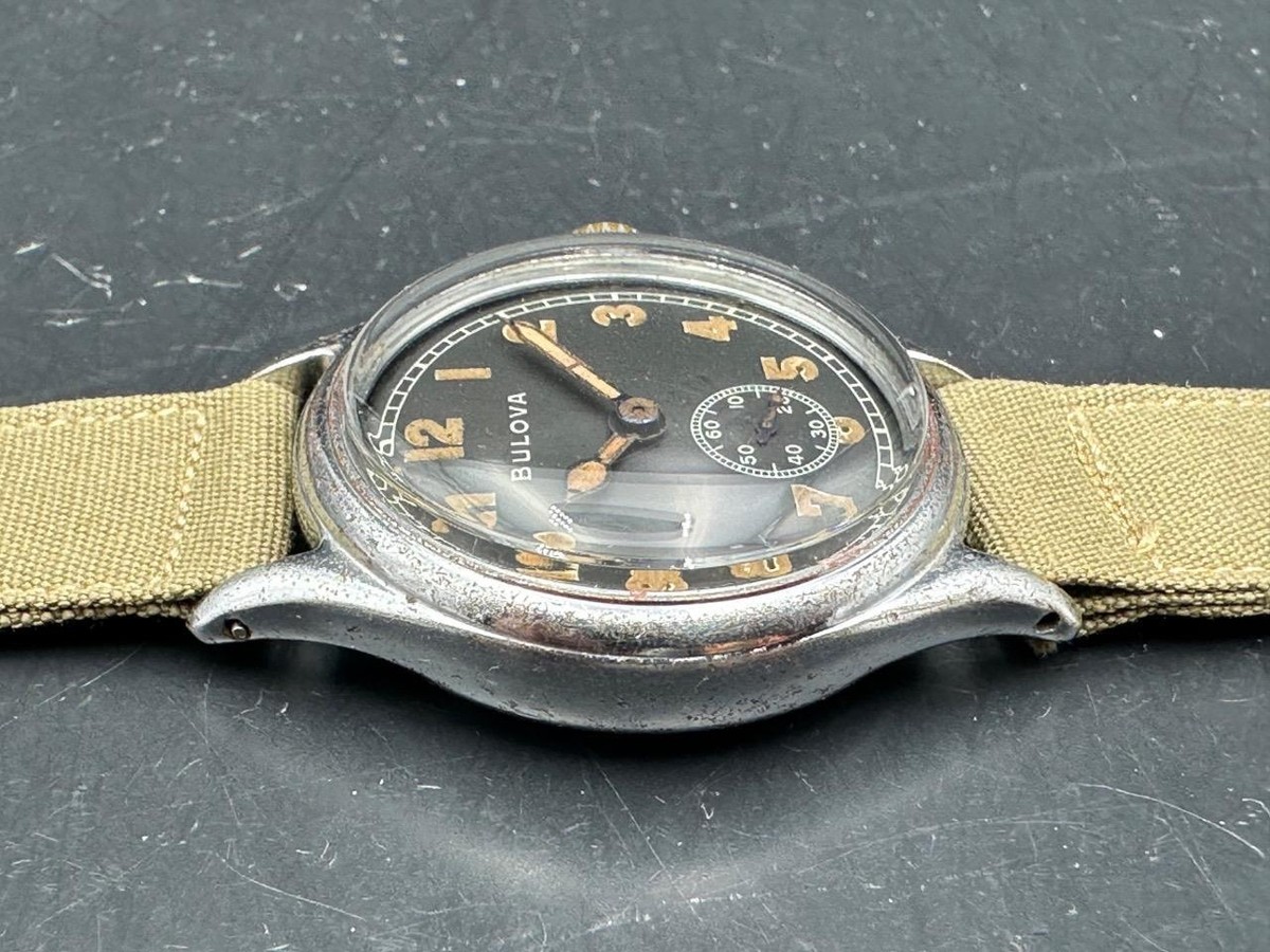 Vintage Bulova WWII Ord Dept Military Watch. | eBay