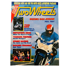 Two Wheels Motorcycle Motor Bike Magazine May 1989 Suzuki GSX-R1100X