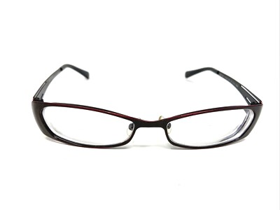 Vanni Eyeglasses Frame Mod V1084 C22 51-16-135 Burgundy Black Metal :938