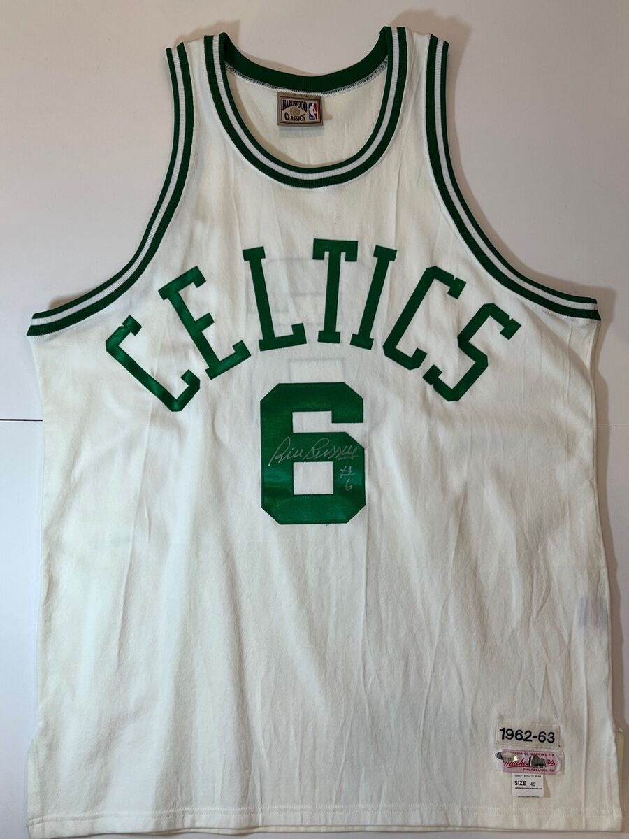 Bill Russell autographed Mitchell & Ness Boston Celtics Jersey