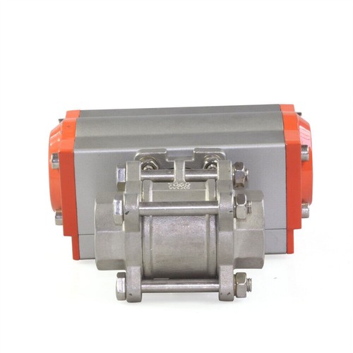 3/4" Pneumatic Ball Valve Double Acting Air Actuated Ball Valve Stainless Steel. - Picture 6 of 11