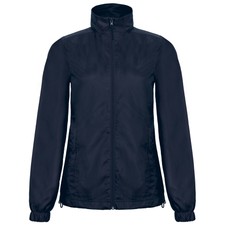 B&c Womens/ladies Id.601 Hooded Showerproof Windbreaker Jacket/coat Rw3523
