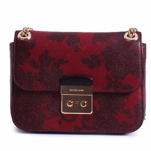 MICHAEL Michael Kors Sloan Editor Lace Medium Crossbody Chain