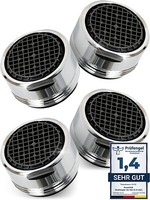 4X M24 Strahlregler Wasserhahn Aerator Perlator Wassersparer Anti Kalk Sieb