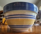 Summer Breeze Cereal Soup Bowl 6" Pfaltzgraff Stoneware White Yellow Blue !