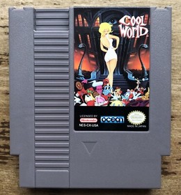 Nintendo Entertainment System NES Cool World Complete CIB Box RARE HTF MINTY