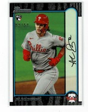 2021 BOWMAN THROUGH THE YEARS VARIATION ALEX BOHM RC 02/50 PHILADELPHIA PHILLIES