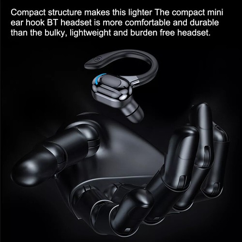 Auriculares Bluetooth 5.2 TWS Auriculares Inalámbricos Auriculares Estéreo Gancho para Oreja - Imagen 15 de 36